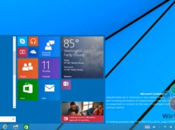 Видео-демонстрация нового меню «Пуск» Windows 9