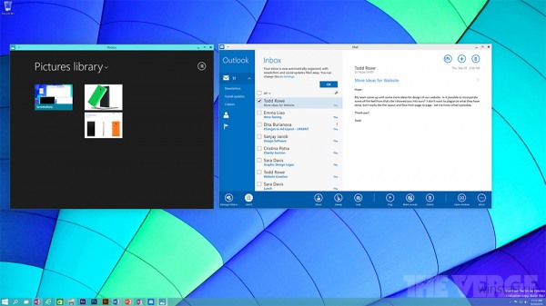 Свежие скриншоты Windows 10 Technical Preview
