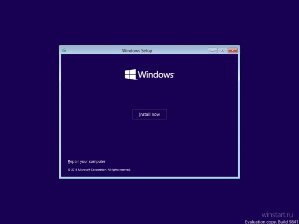 Как быстро переустановить Windows 10 Technical Preview?