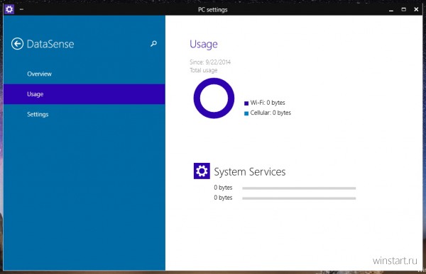 Скриншоты: Контроль данных и Экономия заряда в Windows 10