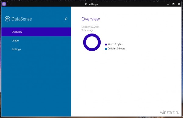 Скриншоты: Контроль данных и Экономия заряда в Windows 10